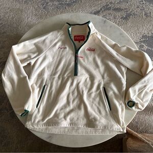 Malbon x Coca-Cola Cream Pullover Fleece